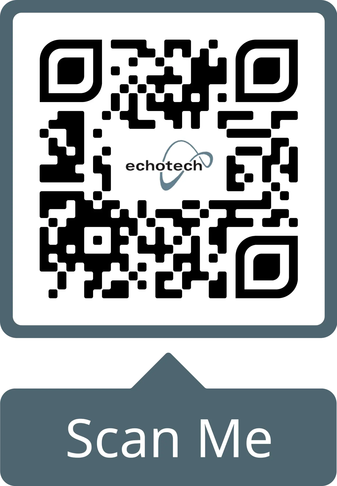 QR-Code echotech GmbH
